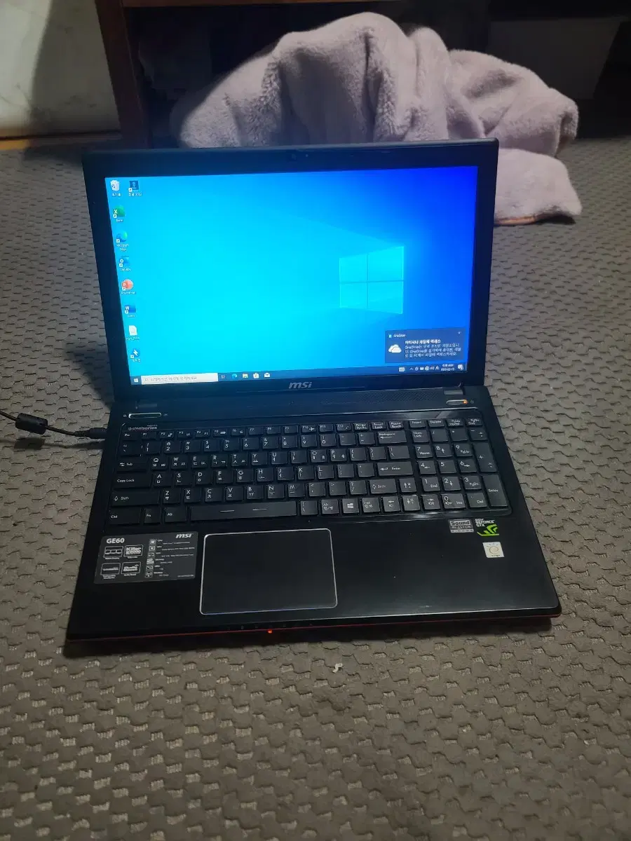 MSI GE60 노트북 i7-4910mq 램16 SSD240